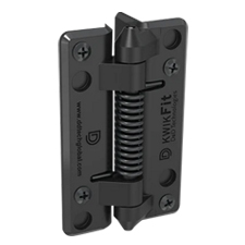 KwikFit&trade; - Polymer  Self-Closing (Black) - KF3S   Sold in Pairs