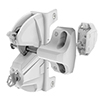 LokkLatch&reg; Deluxe Series 3 (White) - 62LLD3KAW  Keyed Alike