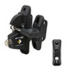 LokkLatch&reg; PRO SL (Black) - LLP1S-KSA  Keyed Alike   DISCONTINUED ITEM!!   Product Re-designed (CLICK HERE)