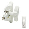 LokkLatch&reg; PRO SL (White) - LLP1SW-K  Keyed Different  DISCONTINUED ITEM!!ONLY 3 LEFT IN STOCK  Product Re-designed (CLICK HERE)