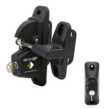 LokkLatch&reg; PRO SL (Black) - LLP2S-K  Keyed Different   DISCONTINUED ITEM!!ONLY 2 LEFT IN STOCK  Product Re-designed (CLICK HERE)