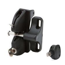 LokkLatch&reg; Series 2 w/EAK, Round Post (Black) - LLABRND  DISCONTINUED PRODUCT!!ONLY 1 LEFT IN STOCK  Product Re-designed (CLICK HERE)