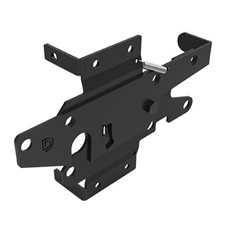 Stainless Steel Latch 2 Sided Locking (Black) - DDSL2 