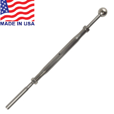 Classic Handy Crimp Ball End Turnbuckle (3/16") - 27-412-10B 