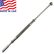 Classic Button Turnbuckle (3/16") (3-1/2" Post) - 19-316-10F-L 