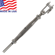 Classic Toggle Jaw Turnbuckle (Short Barrel) (1/8") - 19-314S 