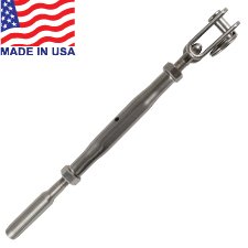 Classic Toggle Jaw Turnbuckle (Short Barrel) (3/16") - 19-316S 