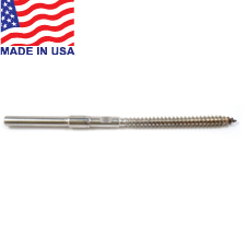 Traditional Handy Crimp Lag Stud - 3/16" - 516CLL316L 