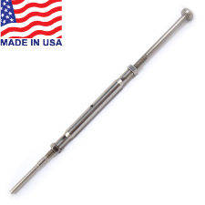 Traditional Handy Crimp Termination Stud Turnbuckle - 1/8" - 14TTCLL18TS 
