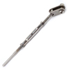 Traditional Handy Crimp Toggle Jaw Turnbuckles (Short Barrel) - 1/8" - 14TTCLL18A 