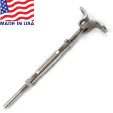 Traditional Deck Toggle Turnbuckle (Short Barrel) - 5/32" - 14TT2LL532DT 