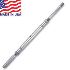 Traditional Threaded Termination Stud Turnbuckle - 1/4" - 516TTLL14S4 