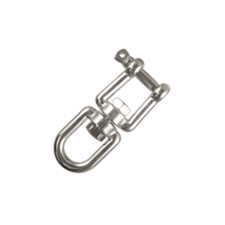 Stainless Steel Jaw & Eye Swivel - 1/4" 