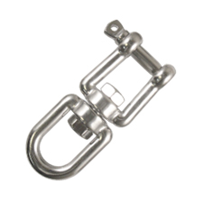 Stainless Steel Jaw & Eye Swivel - 1/2" 