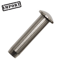 Termination Stud - Dome (1/4") 