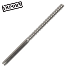 Threaded Stud (LH) - 1/8"  - (Import)