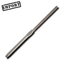 Threaded Stud w/ Wrench Flats (RH) - 3/16" - (Import) 