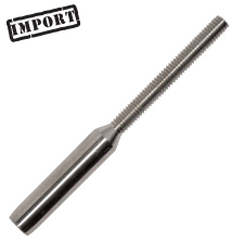 Threaded Stud (RH) - 1/4"  - (Import) 