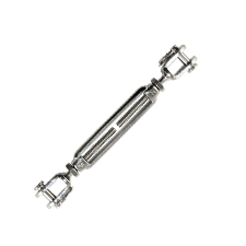 Jaw & Jaw Turnbuckle 3/16" x 2-1/8" (S/S Marine Style) 