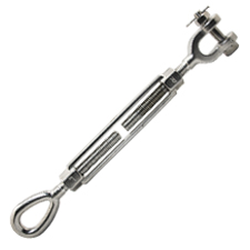 Jaw & Eye Turnbuckle 5/8" x 6"  (S/S Precision Cast) 