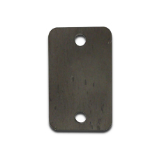 Carbon Steel Base Plate 2 1/2" x 4" x 1/4" - Mill Finish   DISCONTINUED PRODUCT!!  ONLY 15 LEFT IN STOCK   (Discounted Price) 