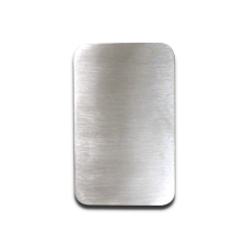 Stainless Steel Base Plate 2 1/2" x 4" x 1/4" - Brushed Finish   DISCONTINUED PRODUCT!!  ONLY 12 LEFT IN STOCK  (Discounted Price) 