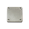 Stainless Steel Base Plate 3 3/8" x 3 3/8" x 3/16" - Mill Finish  DISCONTINUED PRODUCT!!  ONLY 2 LEFT IN STOCK  (Discounted Price) 