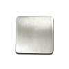 Stainless Steel Base Plate 3 3/8" x 3 3/8" x 3/16" - Brushed Finish  DISCONTINUED PRODUCT!!  ONLY 31 LEFT IN STOCK  (Discounted Price) 