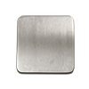 Stainless Steel Base Plate 4" x 4" x 1/4" - Brushed Finish  DISCONTINUED PRODUCT!!  ONLY 3 LEFT IN STOCK  (Discounted Price) 