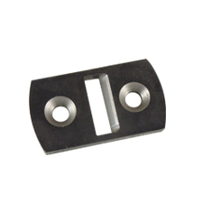 Cable Brace Floor Plates (stair slotted) Mill Finish Carbon Steel 