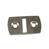 Cable Brace Floor Plates (straight) Brushed 304 S/S 