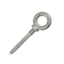 Galvanized Lag Eye Bolt - 3/8" x 2-1/2" 