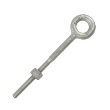 Galvanized Regular Eye Bolt - 1/4" x 3" 