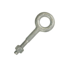 Galvanized Regular Eye Bolt - 1/2" x 3-1/4" 