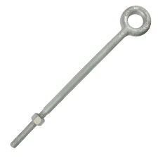 Galvanized Regular Eye Bolt - 1/2" x 10" 