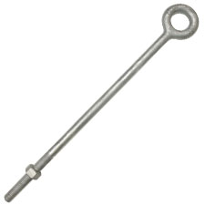 Galvanized Regular Eye Bolt - 3/4" x 18" 