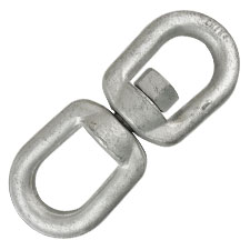 Galvanized Eye & Eye Swivel - 1 1/2" 