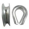 1-1/4" Heavy Duty Galvanized Thimbles 