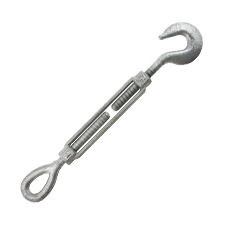 Hook & Eye Turnbuckles 5/8" x 6" (Galvanized)