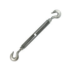 Hook & Hook Turnbuckles 1/2" x 9" (Galvanized)