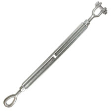 Jaw & Eye Turnbuckles 5/8" x 18" (Galvanized)