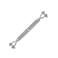 Jaw & Jaw Turnbuckles 5/8" x 9" (Galvanized)