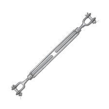 Jaw & Jaw Turnbuckles 5/8" x 12" (Galvanized)