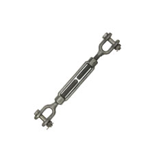 Jaw & Jaw Turnbuckles 3/4" x 6" (Galvanized)
