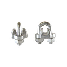 Precision Cast Stainless Steel Wire Rope Clip - 33HWRC306 