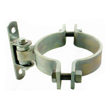 6" Round Bolt-on BadAss&trade; Bolt-On Gate Hinge - CI2053 