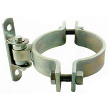 8" Round Bolt-on BadAss&trade; Bolt-On Gate Hinge - CI2054 