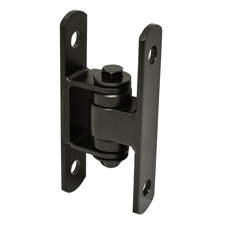Bolt-on BadAss&trade; Gate Hinge - CI3700B  Black